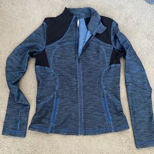 Lululemon Define Blue and Black Jacket